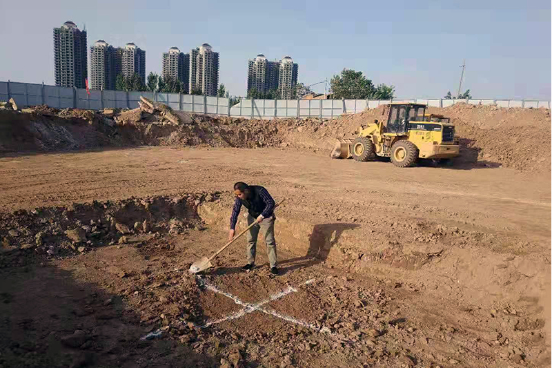 潏河濕地公園子午湖項(xiàng)目地基檢測工程